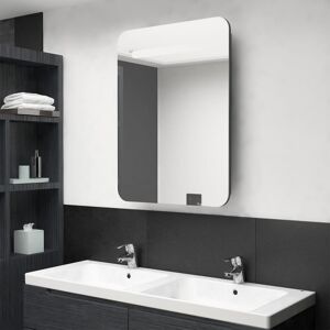 Latitude Run Lirah Wall Mount Cabinet Shining Grey 800mm H X 600mm W Image
