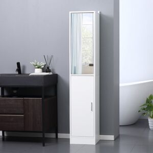 Ivy Bronx Nila 32cm W x 162cm H x 28cm D Tall Bathroom Cabinet 162cm H X 32cm W X 28cm D Image