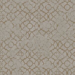Galerie Home Emporium 10m x 53cm 3D Embossed Metallic Finish Wallpaper Roll Beige/Gold 1,000cm L X 53cm W Image