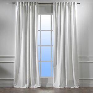 Lilijan Home & Curtain Velvet Blackout Tab Top Single Curtain Panel Antique brass 175cm H x 140cm W Image