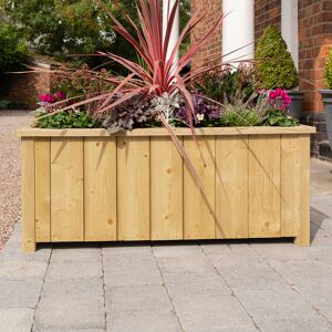 Rowlinson Premium Heritage Planter Natural 42cm H x 103cm W x 43cm D Image