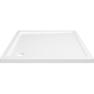 Belfry Bathroom Jamieson Plastic Shower Tray White 4cm H x 90cm W x 90cm D Image
