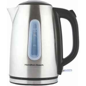 Hamilton Beach 1.7L Stainless Steel Electric Tea Kettle Chrome Image