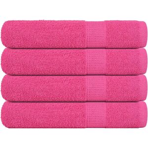 Brayden Studio Jeeves Bath Towels - Set of 4 Pink Bath Towel Image