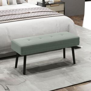 George Oliver Doyline Storage Bench Green 45cm H X 100cm W X 36cm D Image