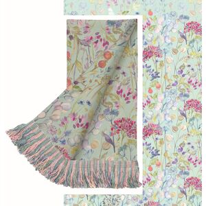 Voyage Maison Hedgerow Throw Multicolour/Green 136cm W X 200cm L Image