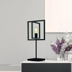 17 Stories Jaresha 60.5Cm Black Table Lamp Black 60.5cm H X 30cm W X 25cm D Image