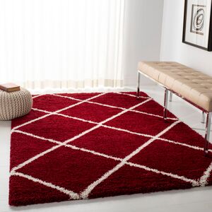 Natur Pur Penkridge Power Loom Red/Ivory Rug Red;Neutral Rectangle 183 x 274 cm Image