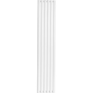 Belfry Heating Carlee Vertical Designer Radiator White 1800mm H x 534mm W x 57mm D Image
