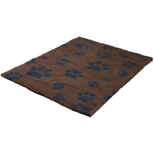 Vet Fleece Bedding   Non-Slip Multi-Paws Vet Bed O Mat Brown/Charcoal 3cm H x 300cm W x 76cm D Image