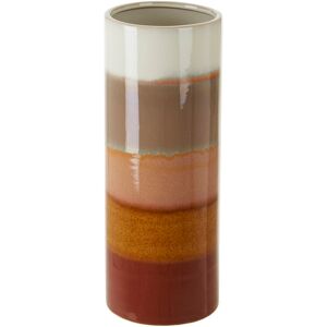 Bloomsbury Market Patillo Table Vase Brown;Red;Orange;Cream 40cm H x 15cm W x 15cm D Image