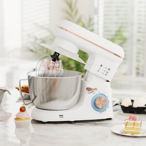 HOMCOM 6 Speed 152ml Countertop Blender White 152ml Image