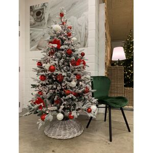 Van Der Gucht Nordic Oslo Green Artificial Christmas Tree with Stand 7.4' H Image