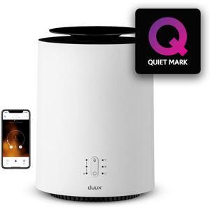 Duux 1800W 0 BTU Electric Compact Space Heater with Adjustable Thermostat White 29.5cm H X 21.5cm W X 21.5cm D Image