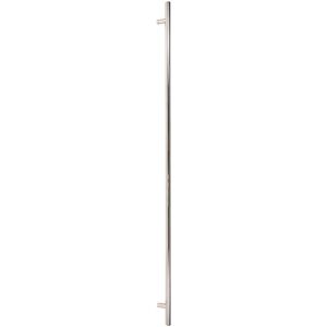 From The Anvil SS (316) 1.8m T Bar Handle Secret Fix 32mm Ø Polished Chrome 8cm H X 3.2cm W Image