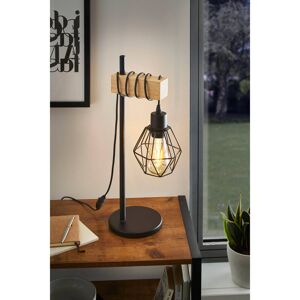 Borough Wharf Jolyn 50cm Table Lamp Black 50cm H X 15.5cm W X 22cm D Image