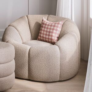 Mercury Themis Buff Swivel Chair Buff 65.5cm H X 100.5cm W X 89.5cm D Image