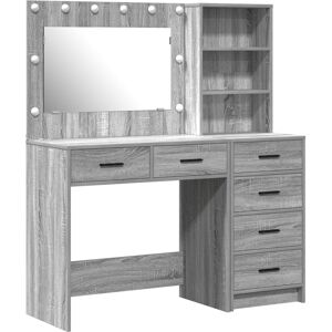 Corrigan Studio Set Of 2 Engineered Wood Standard Mirror Grey Sonoma 135cm H X 78.5cm W X 41cm D Image
