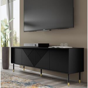 Fairmont Park Baldemar TV Stand for TVs up to 78" Black 78" Image