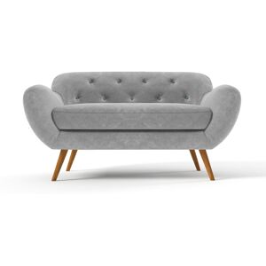 Hykkon Jefferson 2 Seater Loveseat Grey/Blue 84cm H X 142cm W X 86cm D Image