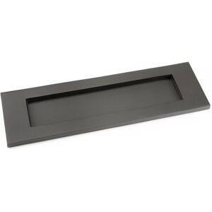 From The Anvil Brass Letter Plate Aged Bronze 10.8cm H x 32.4cm W x 0.4cm D Image