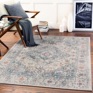 17 Stories Tan/Light Gray Rug Blue;Beige;Pink;Grey;Cream Rectangle 200 x 275cm Image