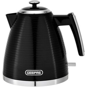 Geepas 1.7L Plastic Electric Tea Kettle Black 1.7L Image