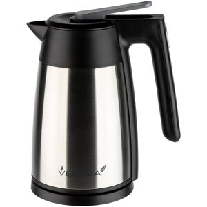 Grunwerg Vacuum Insulated Electric Kettles Insulated Eco Friendly, Easy Pour, Cordless Kettle 1.7Litre Silver 1.7L Image