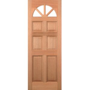 LPD Doors Carolina 6P Unglazed Hardwood External Door 198.1 cm H x 83.8 cm W x 4.4 cm D Image