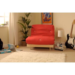 Latitude Run Trishelle Futon Chair Red 76cm H x 76cm W x 78cm D Image