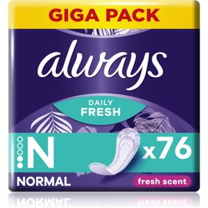 Always Daily Fresh Normal panty liners with fragrance 76 pc Image
