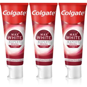 Colgate Max White Expert Original whitening toothpaste 3x75 ml Image