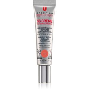 Erborian CC Crème Centella Asiatica radiance face cream skin perfector with SPF 25 small pack shade Doré 15 ml Image