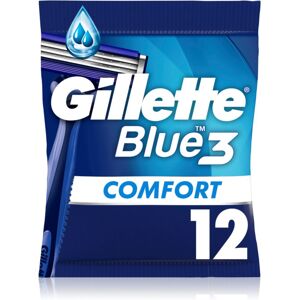 Gillette Blue 3 Comfort disposable razors M 12 pc Image