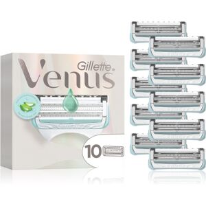 Gillette Venus Satin Care Pubic Hair&Skin replacement blades to trim the bikini line 10 pc Image
