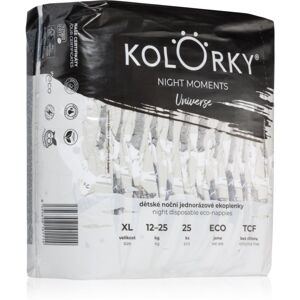 Kolorky Night Moments disposable organic nappies for complete night protection size XL 12-25 kg 25 pc Image