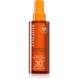 Lancaster Sun Beauty Satin Dry Oil dry sunscreen oil spray SPF 30 150 ml Image