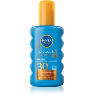 NIVEA SUN Protect & Bronze intensive sun spray SPF 30 200 ml Image