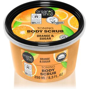 Organic Shop Orange & Sugar toning exfoliator for the body 250 ml Image