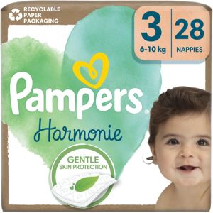 Pampers Harmonie Size 3 disposable nappies 6-10 kg 28 pc Image
