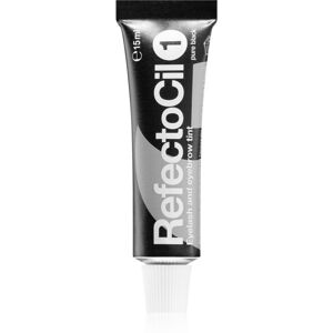 RefectoCil Eyelash and Eyebrow eyebrow and eyelash tint shade 1 Pure Black 15 ml Image
