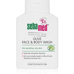 Sebamed Wash gentle cleansing lotion for face and body with olive oil 200 ml Image