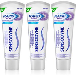 Sensodyne Repair & Protect Cool Mint toothpaste for sensitive teeth 3x75 ml Image