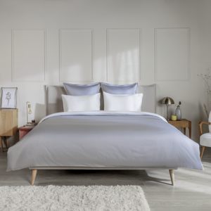 Emma Bed Linen Duvet Cover Sateen 300 TC 225x220 Reversible Image