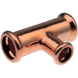 Pegler Yorkshire VSH Xpress Water Branch Reducing Tee - 28 x 28 x 15mm Image