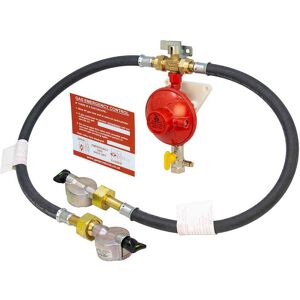 Cavagna LPG Manual Changeover Propane Gas Regulator Kit - 21mm Clip-On Image