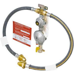 Cavagna Two Stage LPG Manual Changeover Gas Regulator Kit - UK POL Image