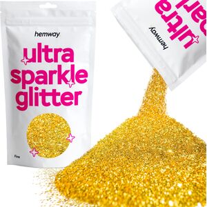 Hemway Glitter Ultra Sparkle 100g / 3.5oz   Gold   Cosmetic, Festival, Crafts Image