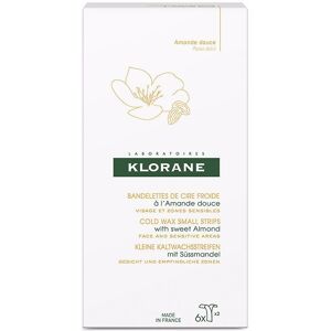 Klorane Cold Wax Small Strips with sweet almond 6 pz Image