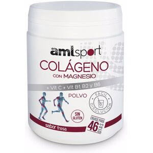 Amlsport Collagen With Magnesium + VIT.C + VIT.B1.B2.B6 strawberry flavor pol 350 gr Image